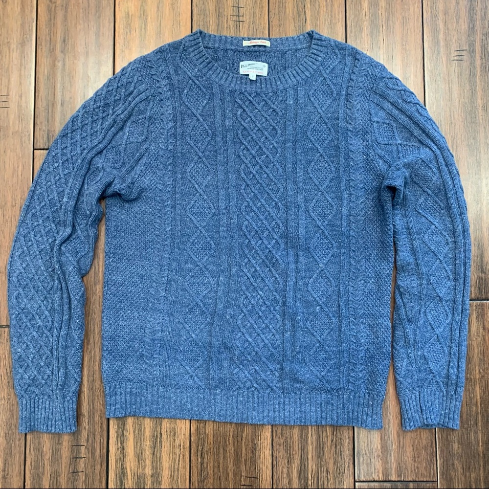 Gant Rugger Melange Cable Knit Sweater